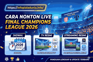 Cara Nonton Live Final Champions League 2026: Jadwal, TV, dan Streaming Resmi