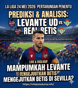 Prediksi Betis vs Levante 2026: Laga Panas Penutup Musim