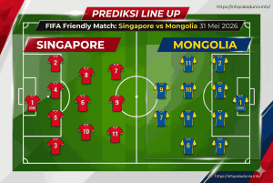 Prediksi FIFA Friendly Match: Singapore vs Mongolia