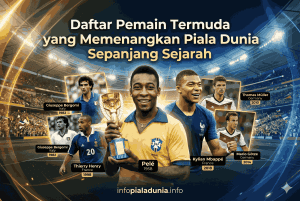 Daftar Pemain Termuda yang Memenangkan Piala Dunia Sepanjang Sejarah