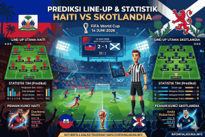 Haiti vs Skotlandia: Duel Sengit FIFA World Cup 14 Juni 2026