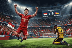 Hasil Indonesia vs Mozambik: Skor Akhir, Jalannya Laga, dan Momen Penting