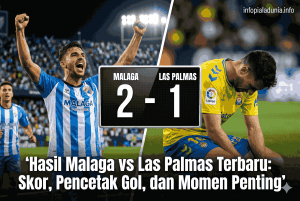 Hasil Malaga vs Las Palmas Terbaru: Skor, Pencetak Gol, dan Momen Penting