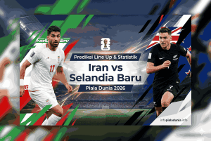 Iran vs Selandia Baru Piala Dunia 2026 Prediksi Lengkap & Akurat