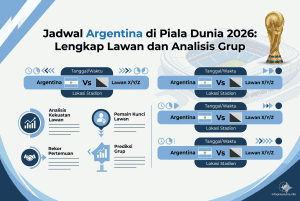Jadwal Argentina di Piala Dunia 2026: Lengkap Lawan dan Analisis Grup