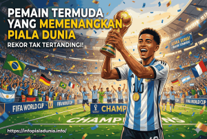 Pemain Termuda yang Memenangkan Piala Dunia, Rekor Tak Tertandingi!