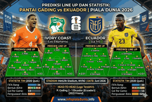 Prediksi Pantai Gading vs Ekuador Piala Dunia 2026