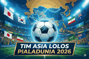 Tim Asia yang Lolos Piala Dunia 2026, Daftar Lengkap Terbaru