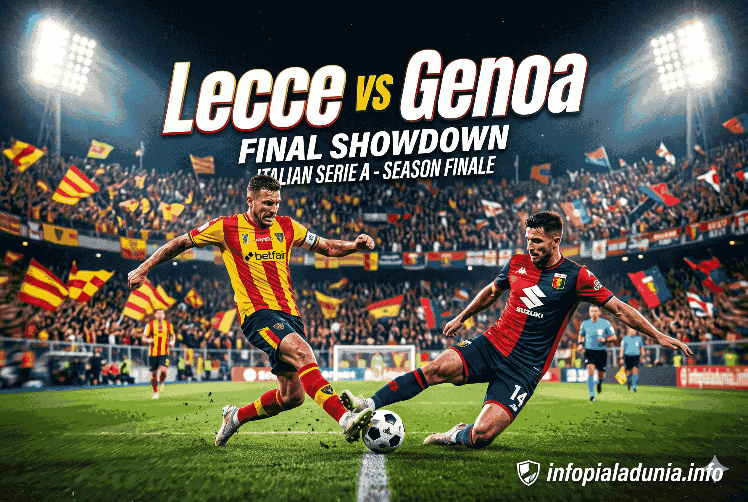 Lecce vs Genoa: Laga Sengit Penutup Musim Italia