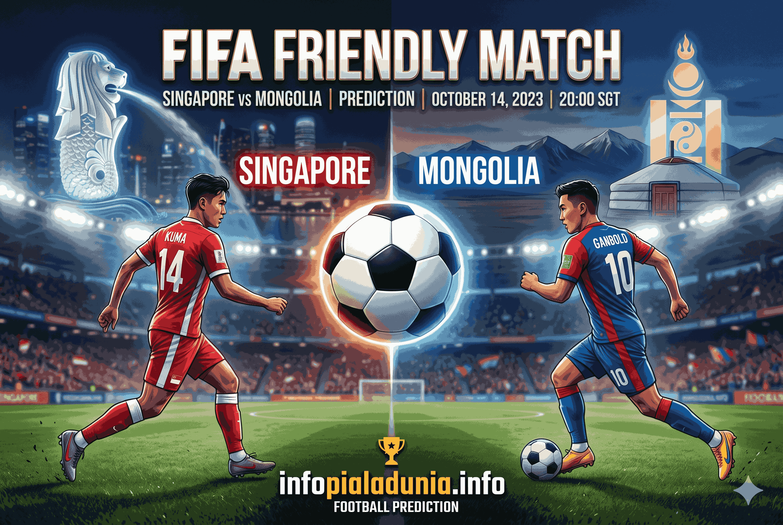 Prediksi FIFA Friendly Match: Singapore vs Mongolia