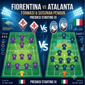 Prediksi Fiorentina vs Atalanta 24 Mei 2026: Duel Panas Italia