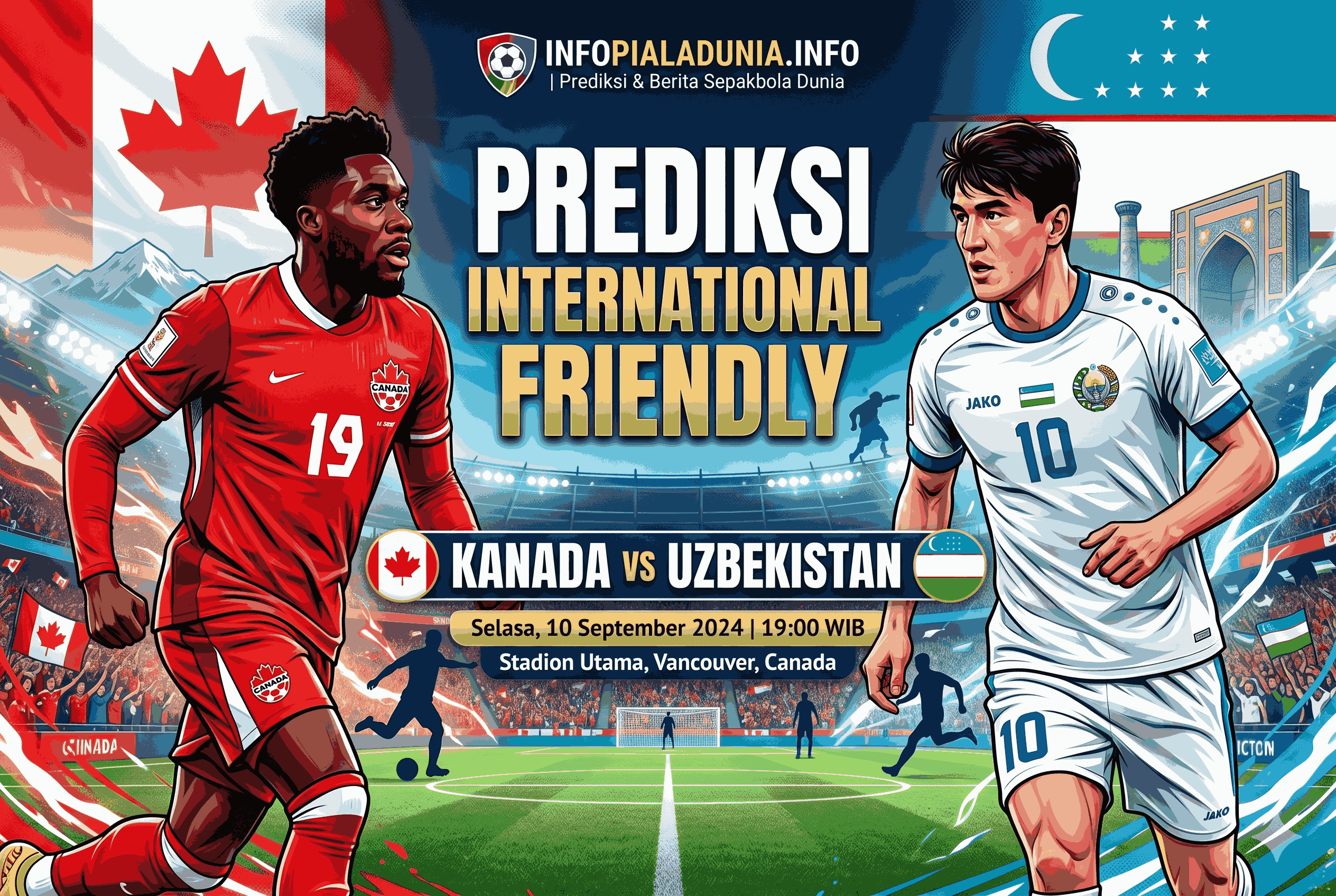 Prediksi International Friendly: Canada vs Uzbekistan