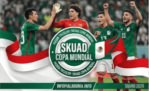 Skuad Meksiko Piala Dunia 2026, Generasi Baru El Tri Siap Bikin Kejutan