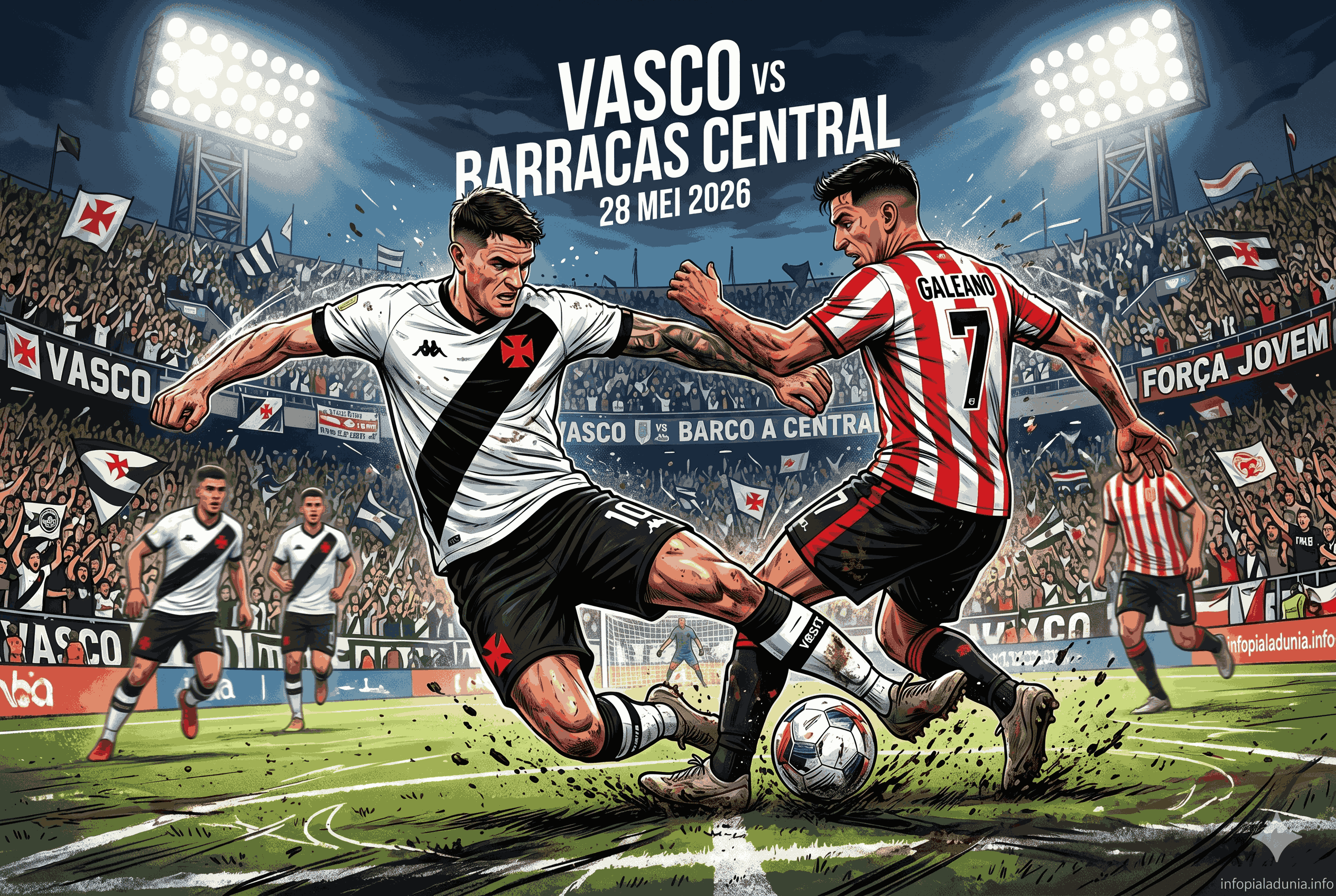 Vasco vs Barracas Central 28 Mei 2026: Pertarungan Ketat