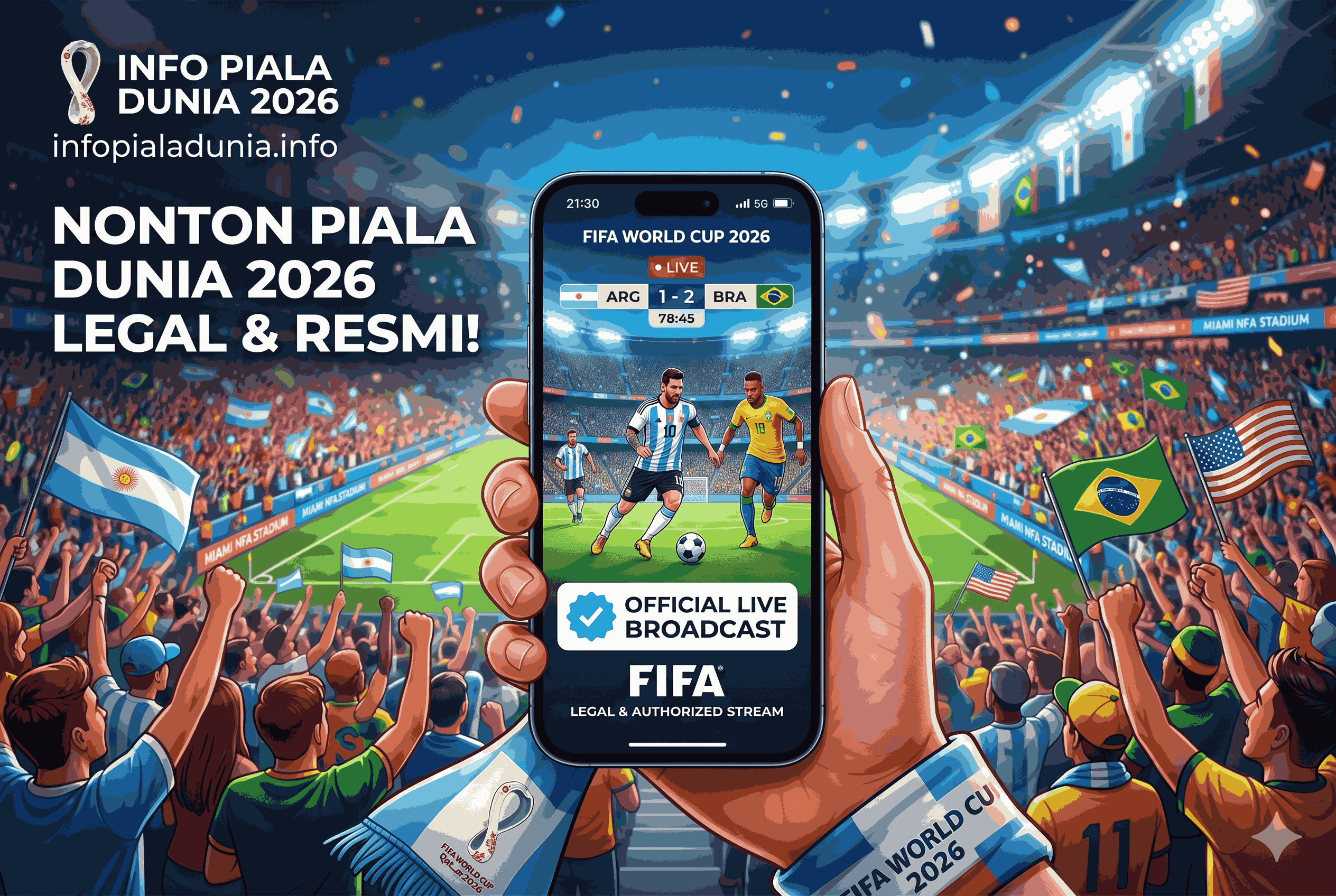 Aplikasi iPhone Nonton Piala Dunia 2026 Terbaik dan Legal