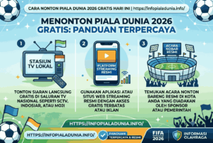 BREAKING! Cara Nonton Piala Dunia 2026 Gratis Hari Ini Terpercaya