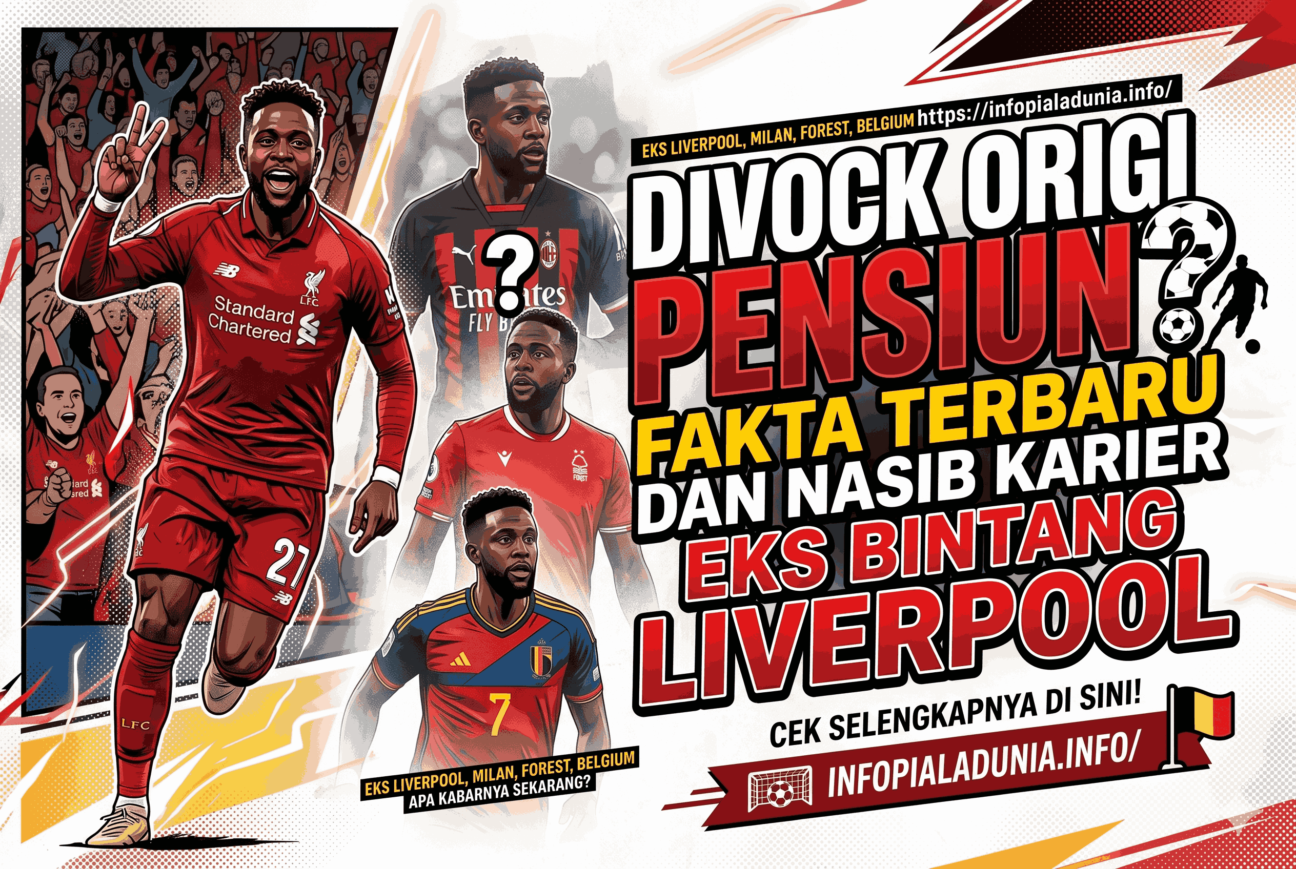 Divock Origi Pensiun? Fakta Terbaru dan Nasib Karier Eks Bintang Liverpool