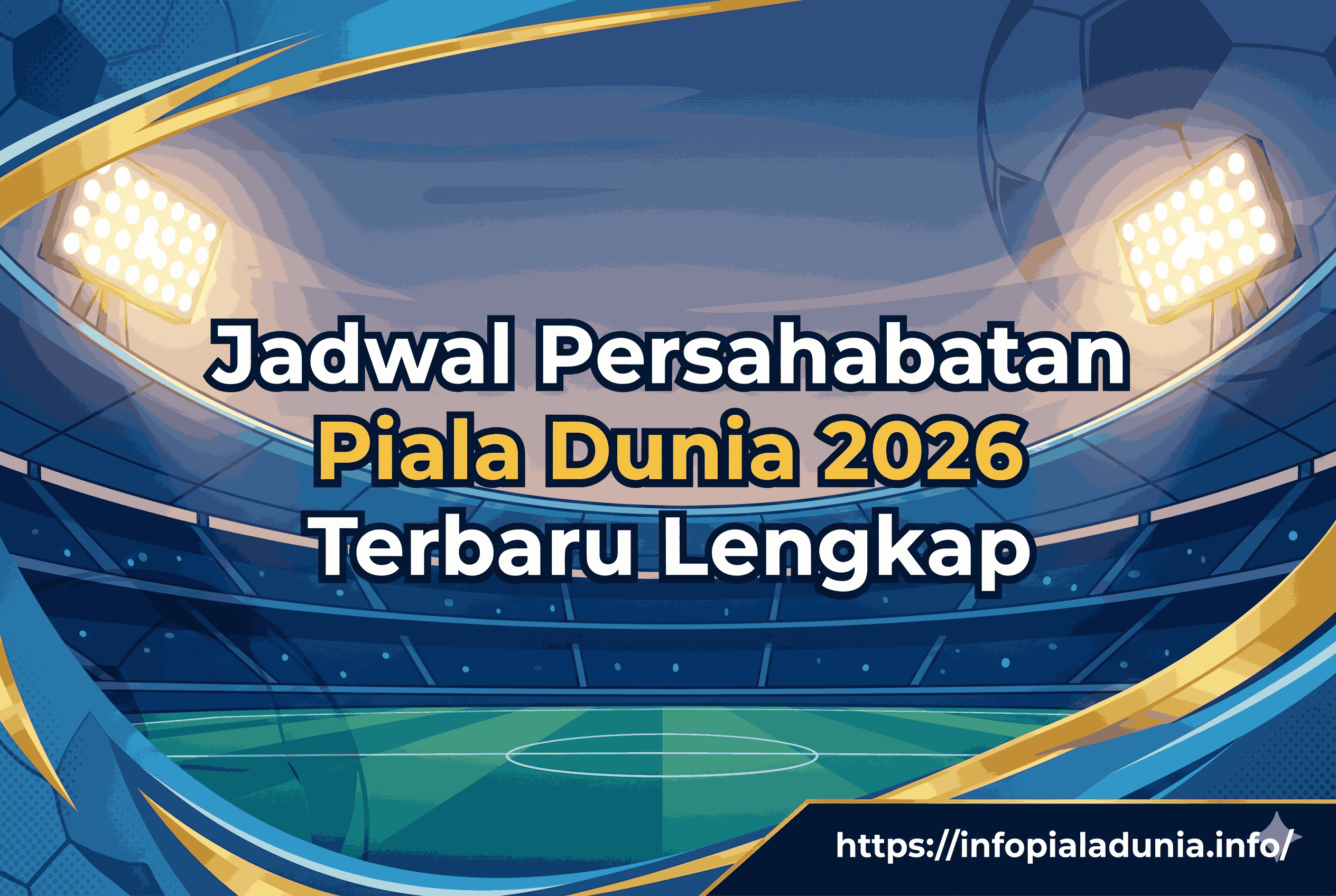 Jadwal Persahabatan Piala Dunia 2026 Terbaru Lengkap