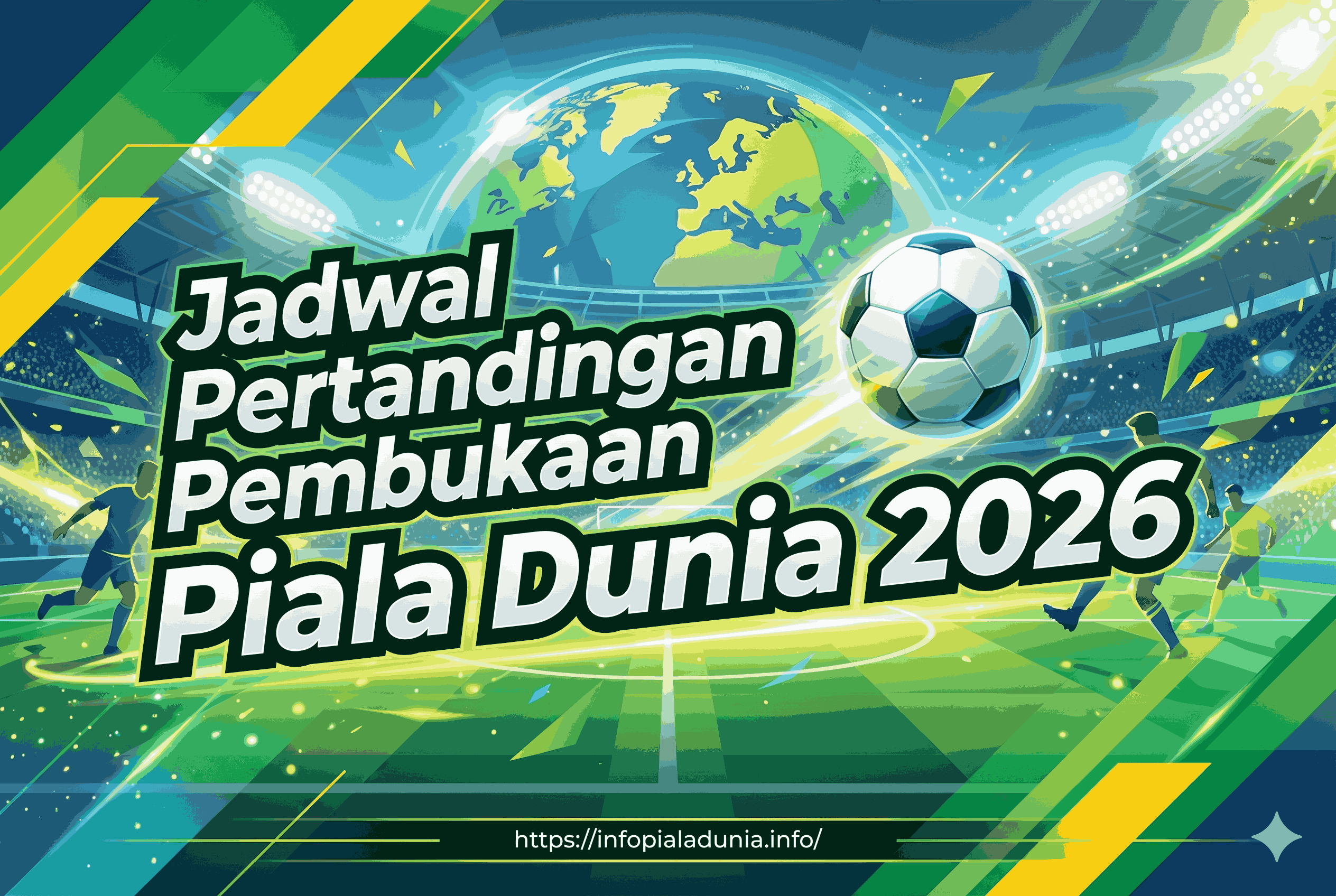 Jadwal Pertandingan Pembukaan Piala Dunia 2026 Resmi Terbaru