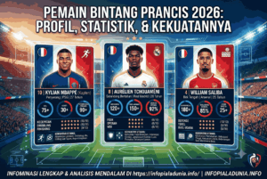 Pemain Bintang Prancis 2026: Profil, Statistik, dan Kekuatannya