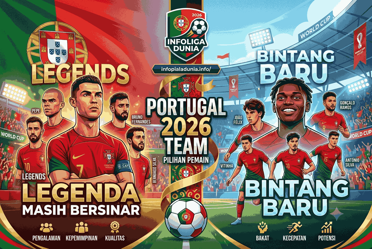 Portugal 2026 Team: Bintang Baru & Legenda Masih Bersinar