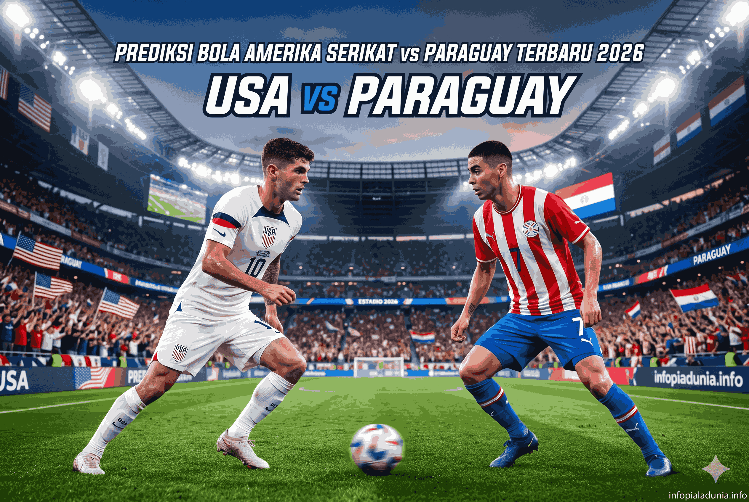 Prediksi Bola Amerika Serikat vs Paraguay Terbaru 2026