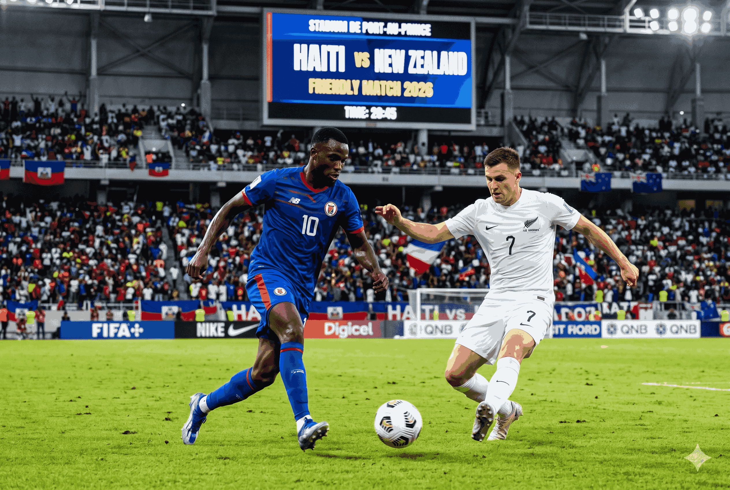 Prediksi Haiti vs Selandia Baru Friendly Match 2026