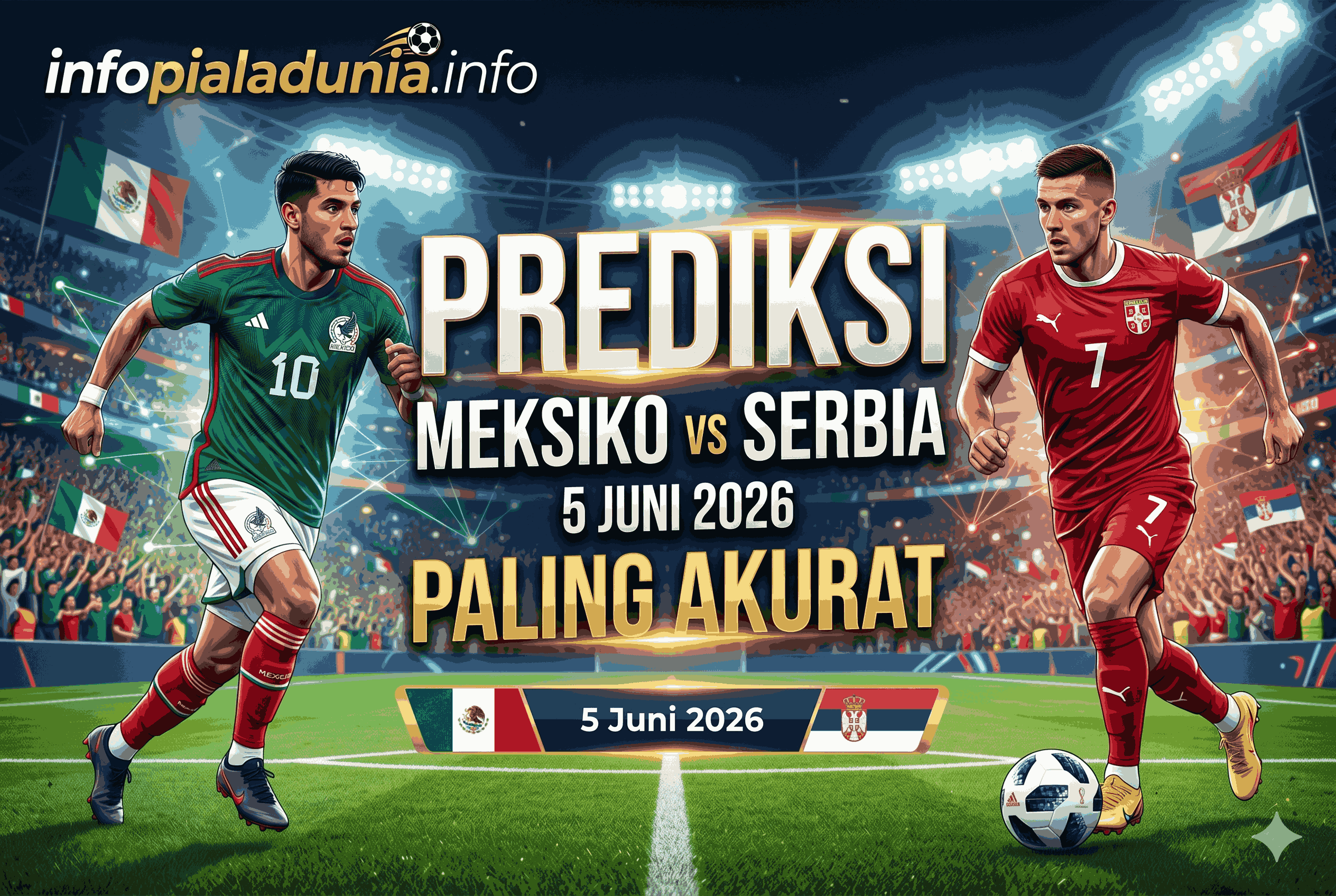 Prediksi Meksiko vs Serbia 5 Juni 2026 Paling Akurat