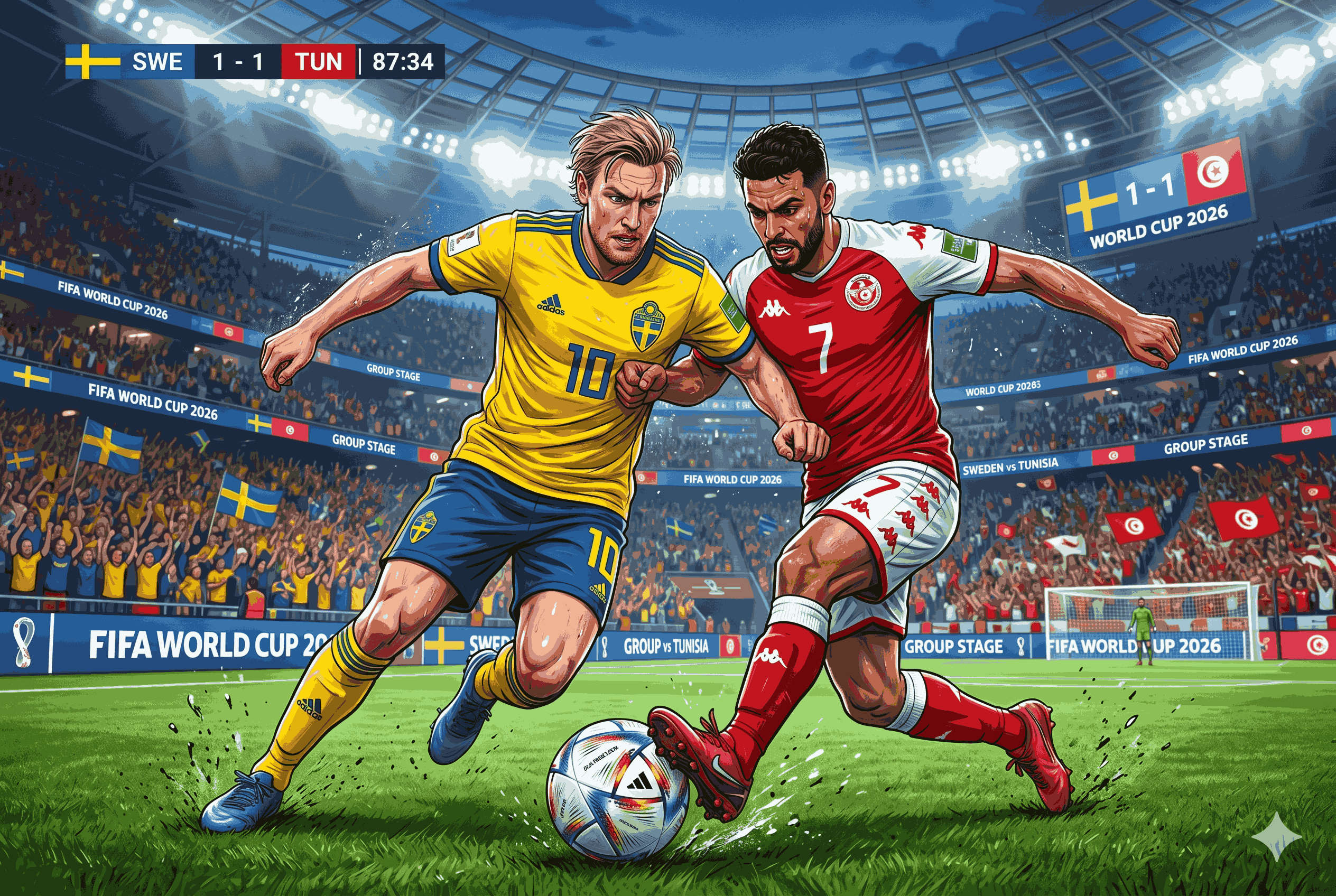 Prediksi Swedia vs Tunisia World Cup 2026 Super Ketat