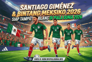 Santiago Giménez dan Bintang Meksiko 2026 Siap Tampil Gemilang