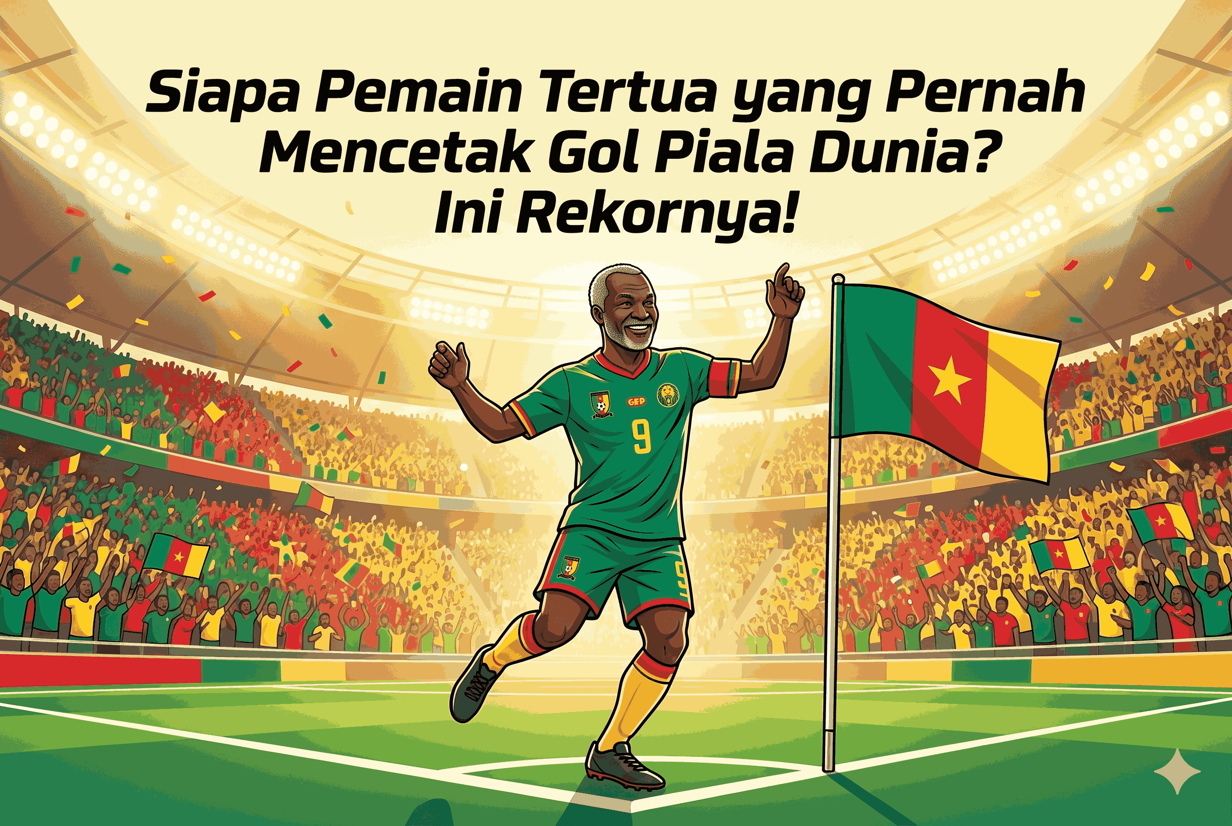 Siapa Pemain Tertua yang Pernah Mencetak Gol Piala Dunia? Ini Rekornya!