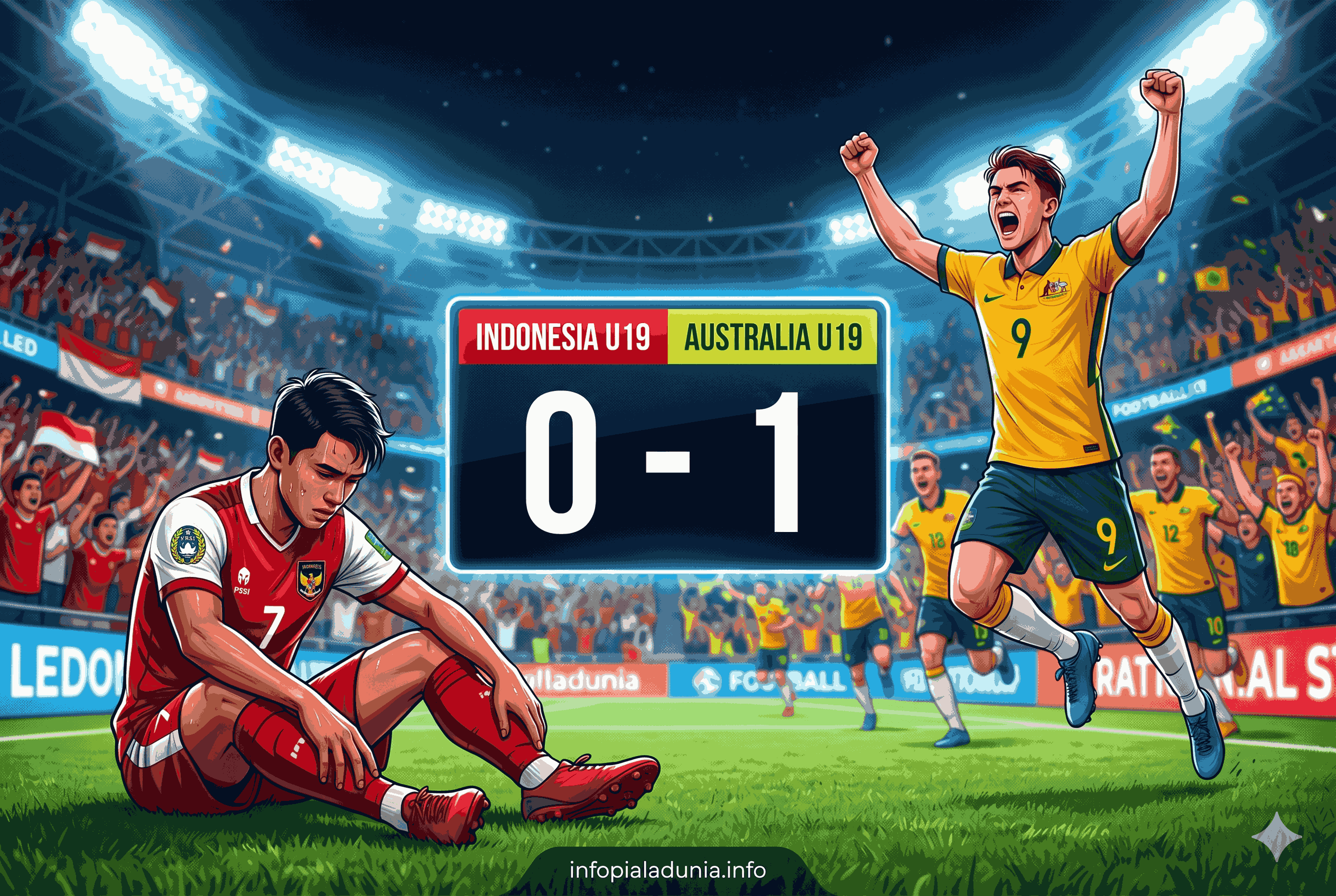 Skor Indonesia vs Australia U19 Terbaru: Pencetak Gol dan Analisis Pertandingan