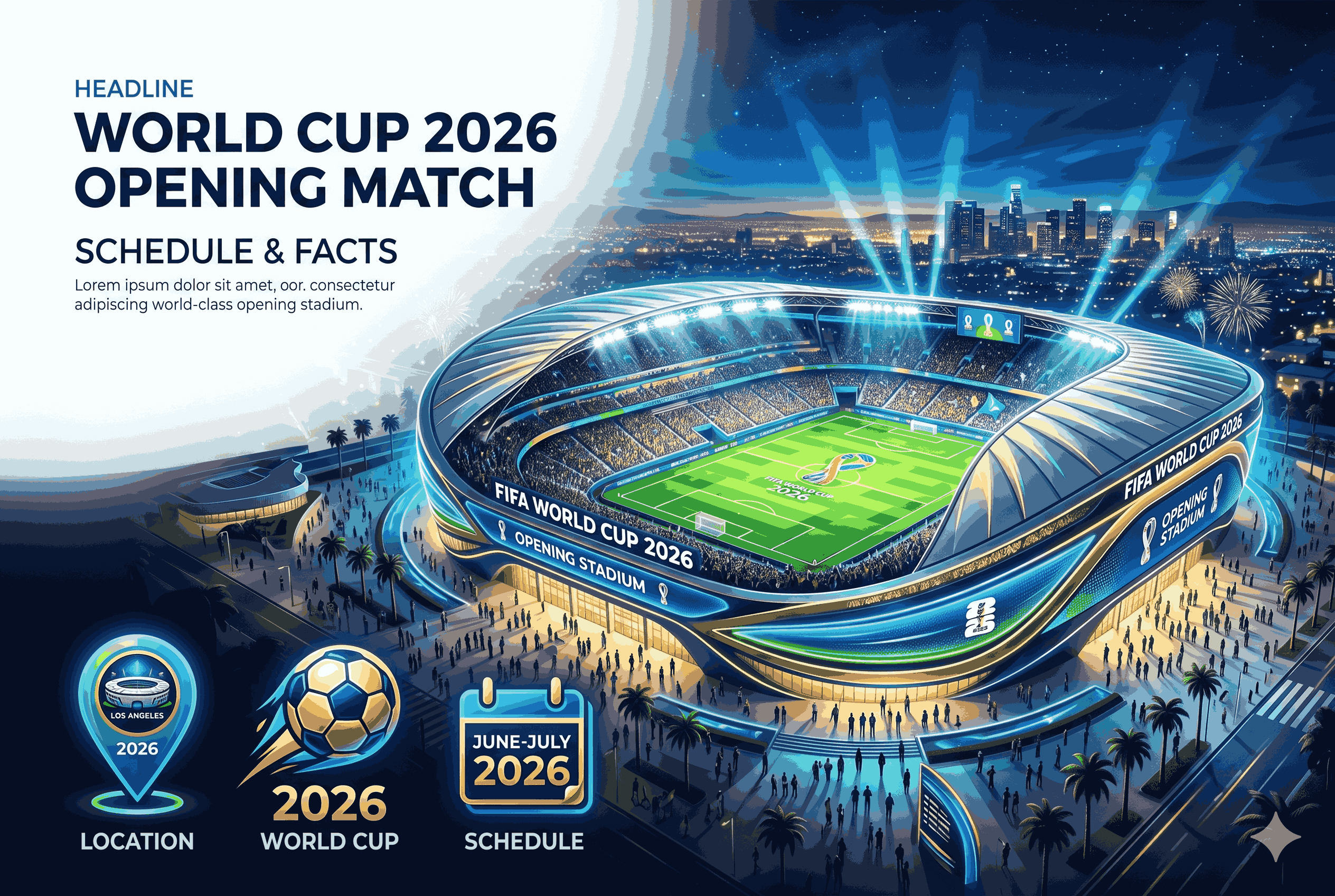 Stadion Pembukaan Piala Dunia 2026: Lokasi, Fakta, dan Jadwal Lengkap
