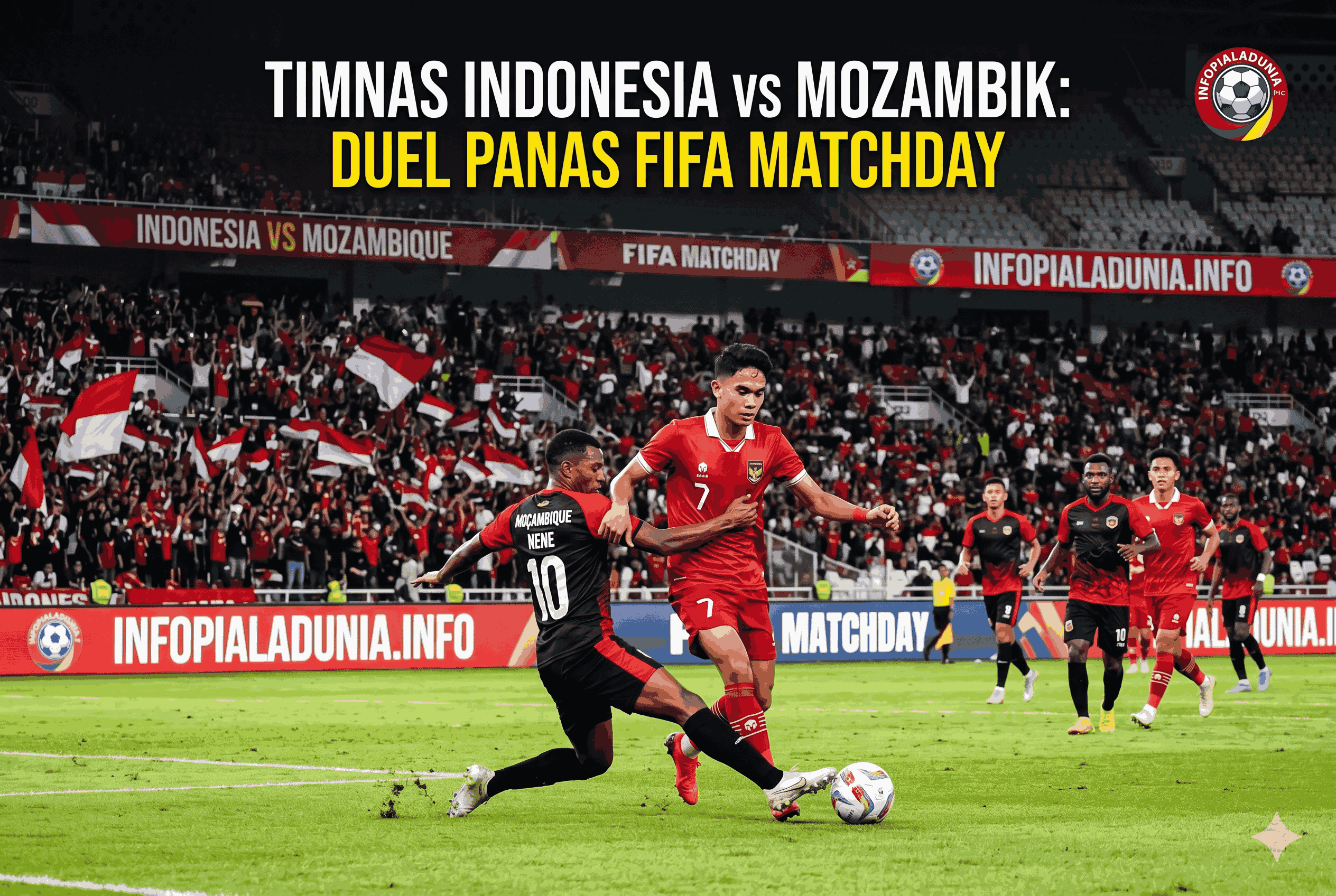 Timnas Indonesia vs Mozambik: Duel Panas FIFA Matchday