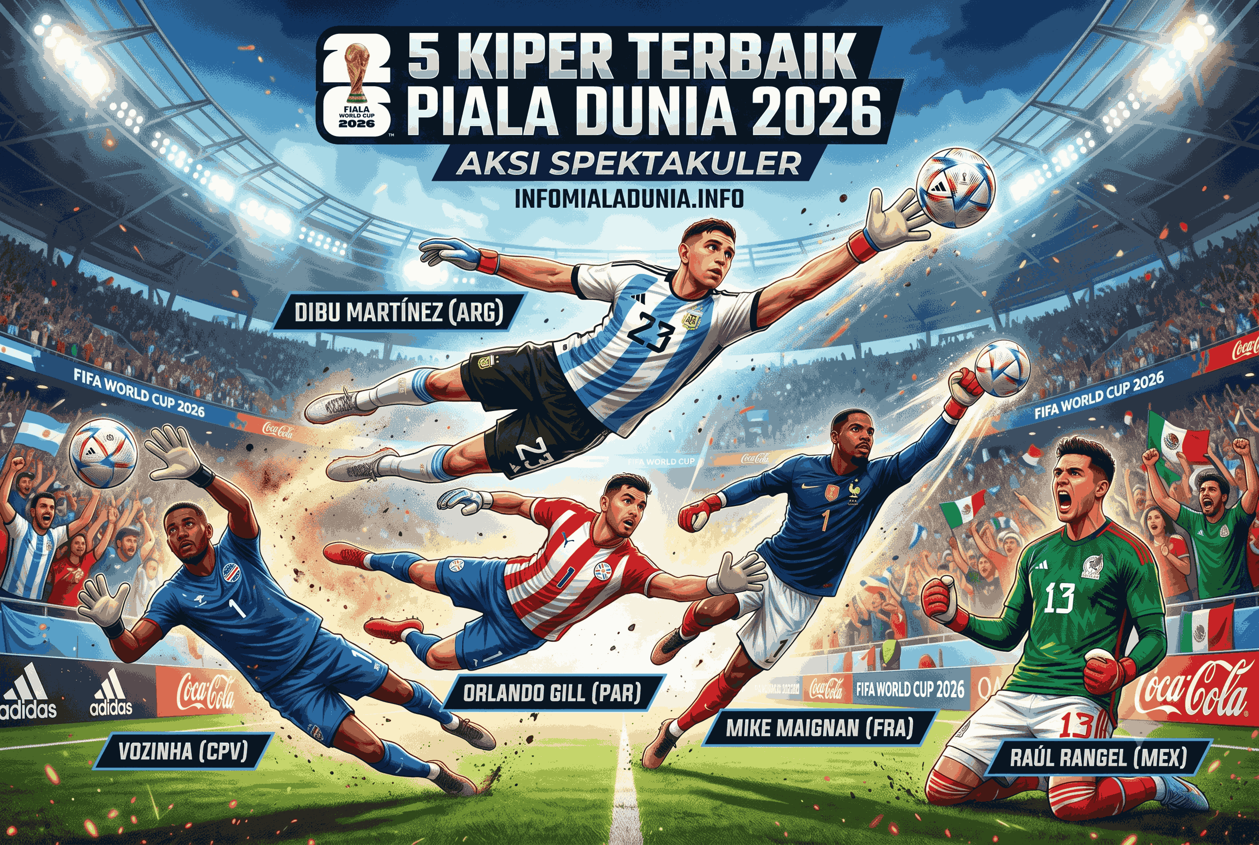 5 Kiper Terbaik di Piala Dunia 2026 dengan Aksi Spektakuler