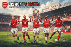 5 Pemain Top Arsenal yang Mengukir Sejarah di The Gunners