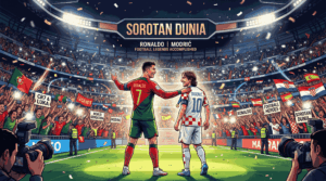 Cristiano Ronaldo dan Luka Modrić Jadi Sorotan Dunia