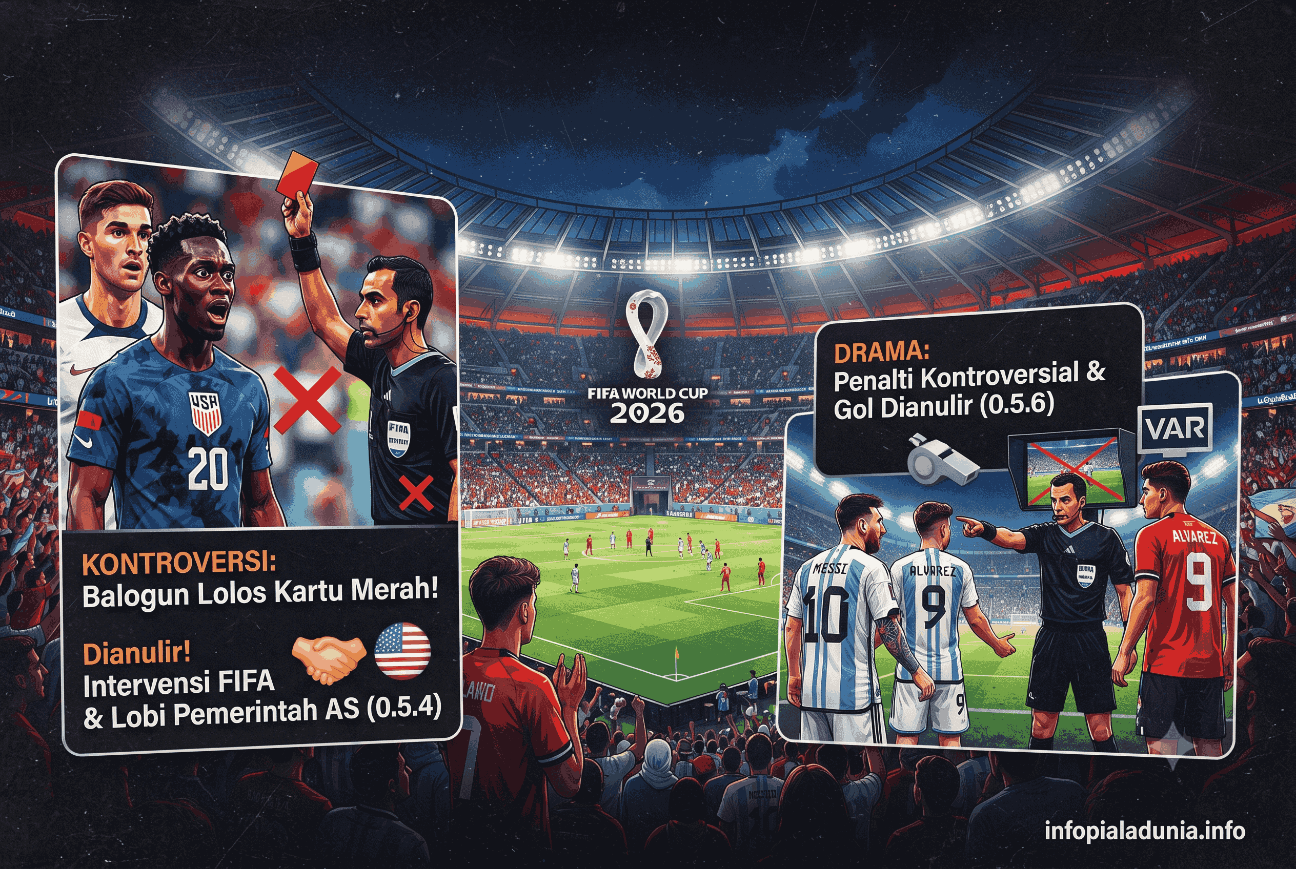 Dibalik Megahnya Piala Dunia 2026 Ada Banyak Kontroversi
