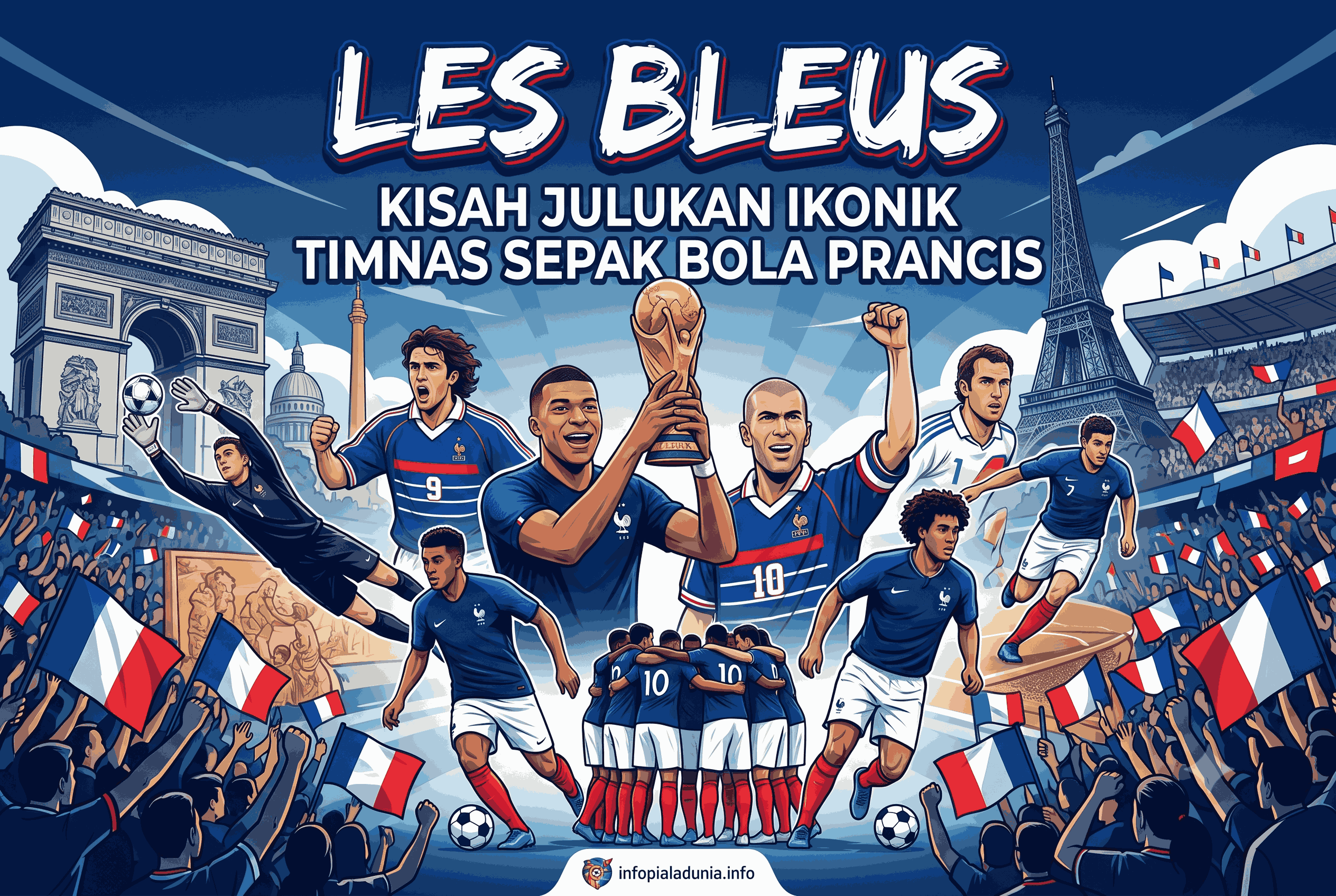 Les Bleus: Kisah Julukan Ikonik Timnas Sepak Bola Prancis