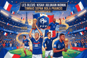 Les Bleus: Kisah Julukan Ikonik Timnas Sepak Bola Prancis