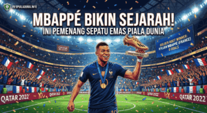 Mbappé Bikin Sejarah! Ini Pemenang Sepatu Emas Piala Dunia