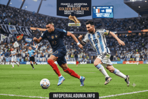 Mbappe vs Messi, Perebutan Sepatu Emas Piala Dunia Memanas