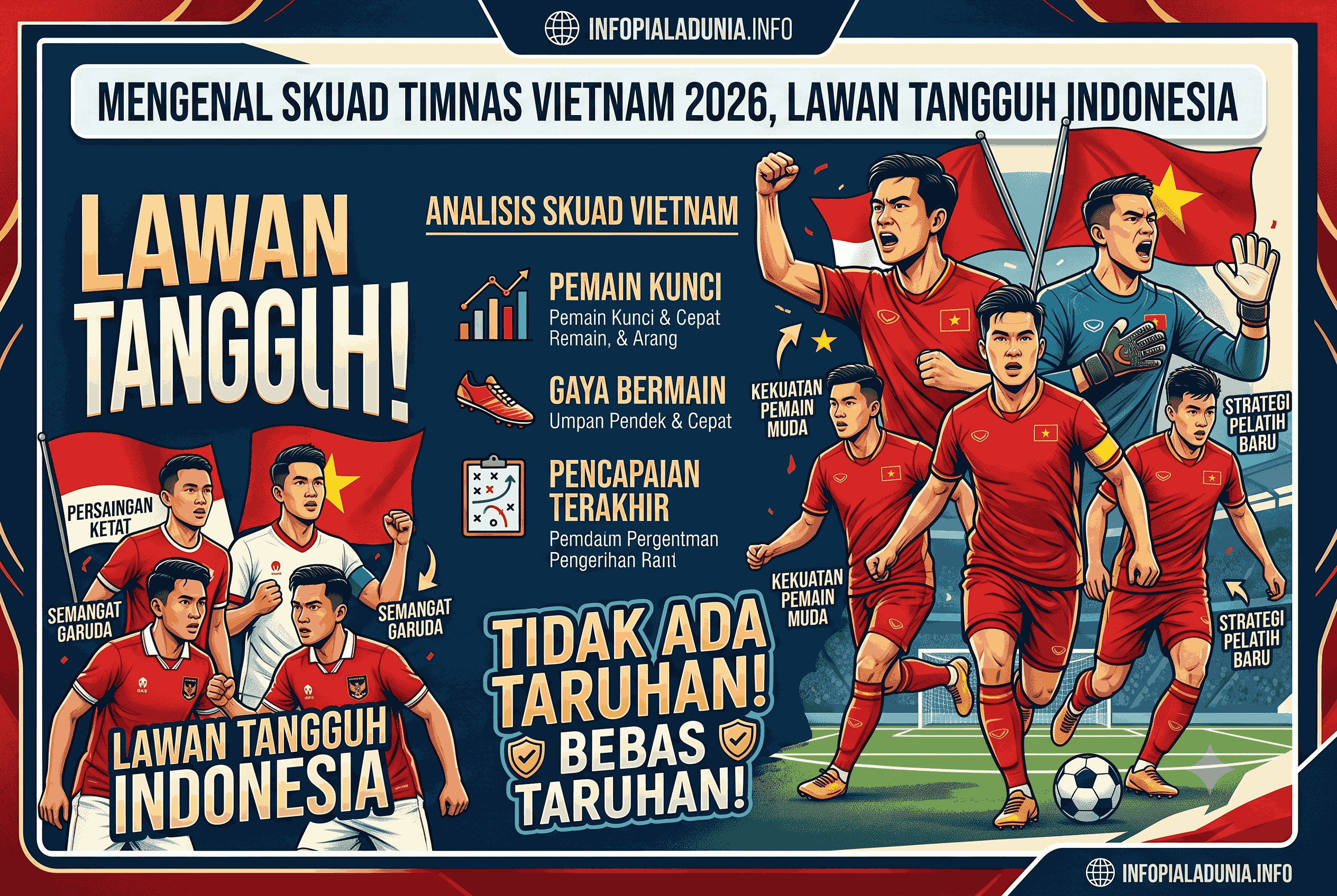 Mengenal Skuad Timnas Vietnam 2026, Lawan Tangguh Indonesia