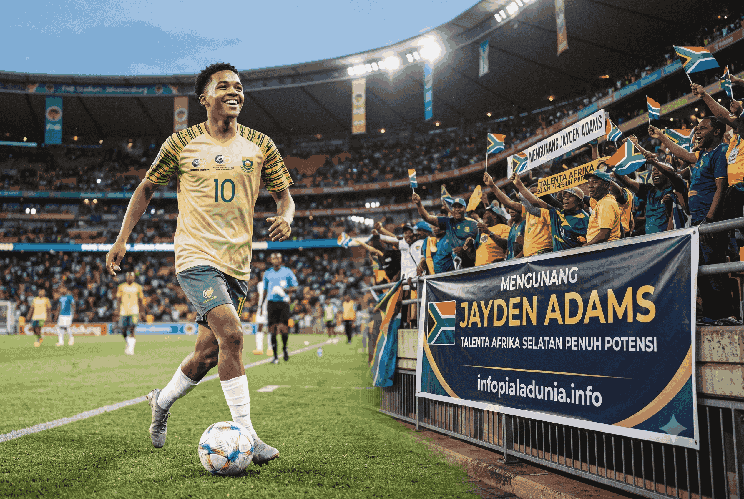 Mengenang Jayden Adams, Talenta Afrika Selatan Penuh Potensi