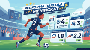 Performa Bradley Barcola Meningkat, Ini Statistik Terbarunya