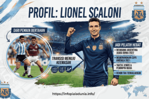 Profil Lionel Scaloni, Dari Pemain Bertahan Jadi Pelatih Hebat
