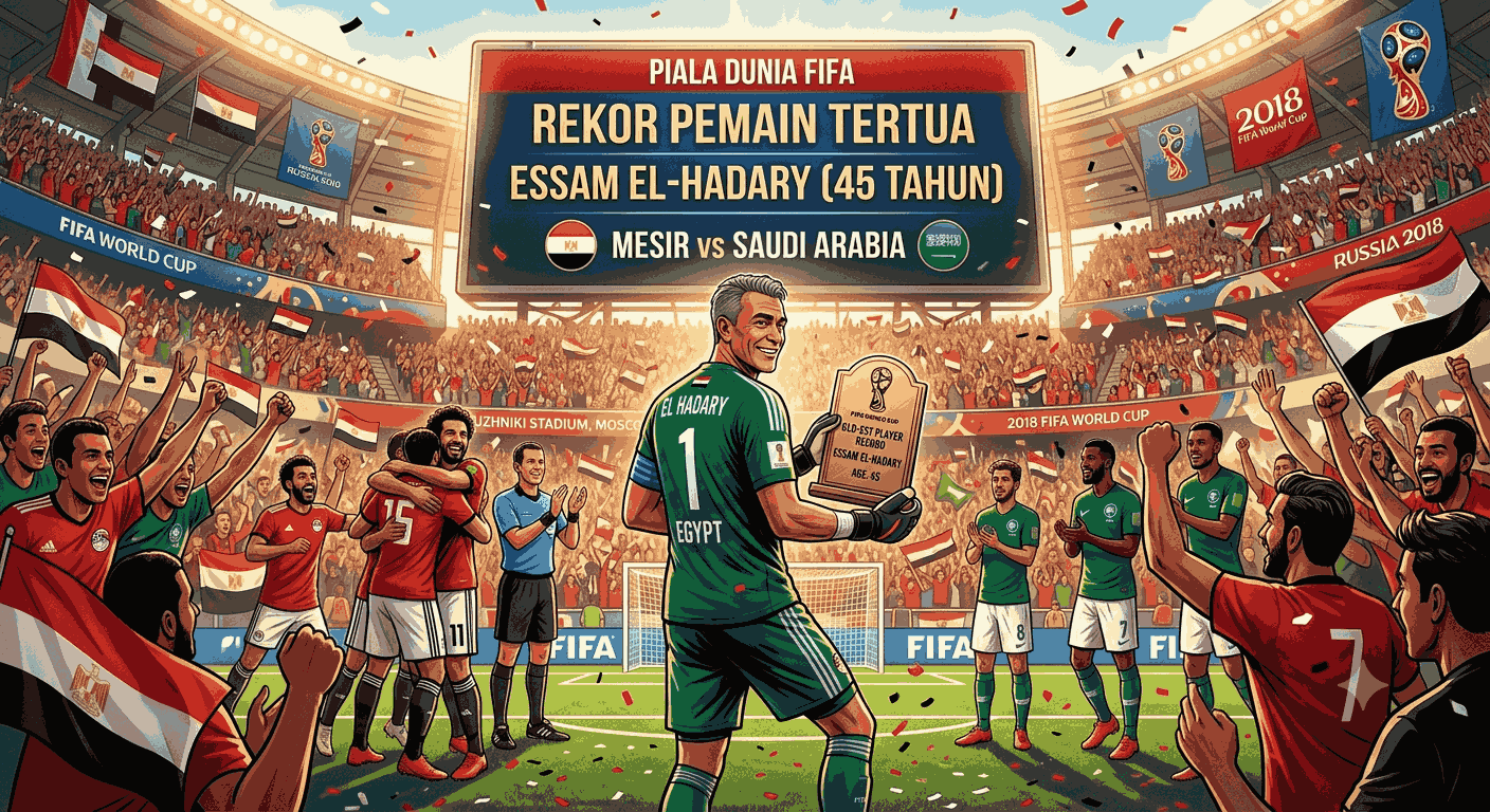Rekor Pemain Tertua di Piala Dunia, Legenda yang Tak Lekang Waktu
