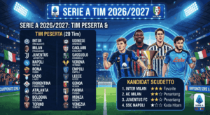 Serie A 2026/2027: Daftar Tim dan Kandidat Scudetto