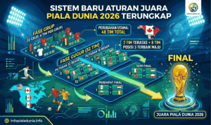 Sistem Baru Aturan Juara Piala Dunia 2026 Terungkap