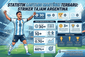 Statistik Lautaro Martínez Terbaru, Striker Tajam Argentina
